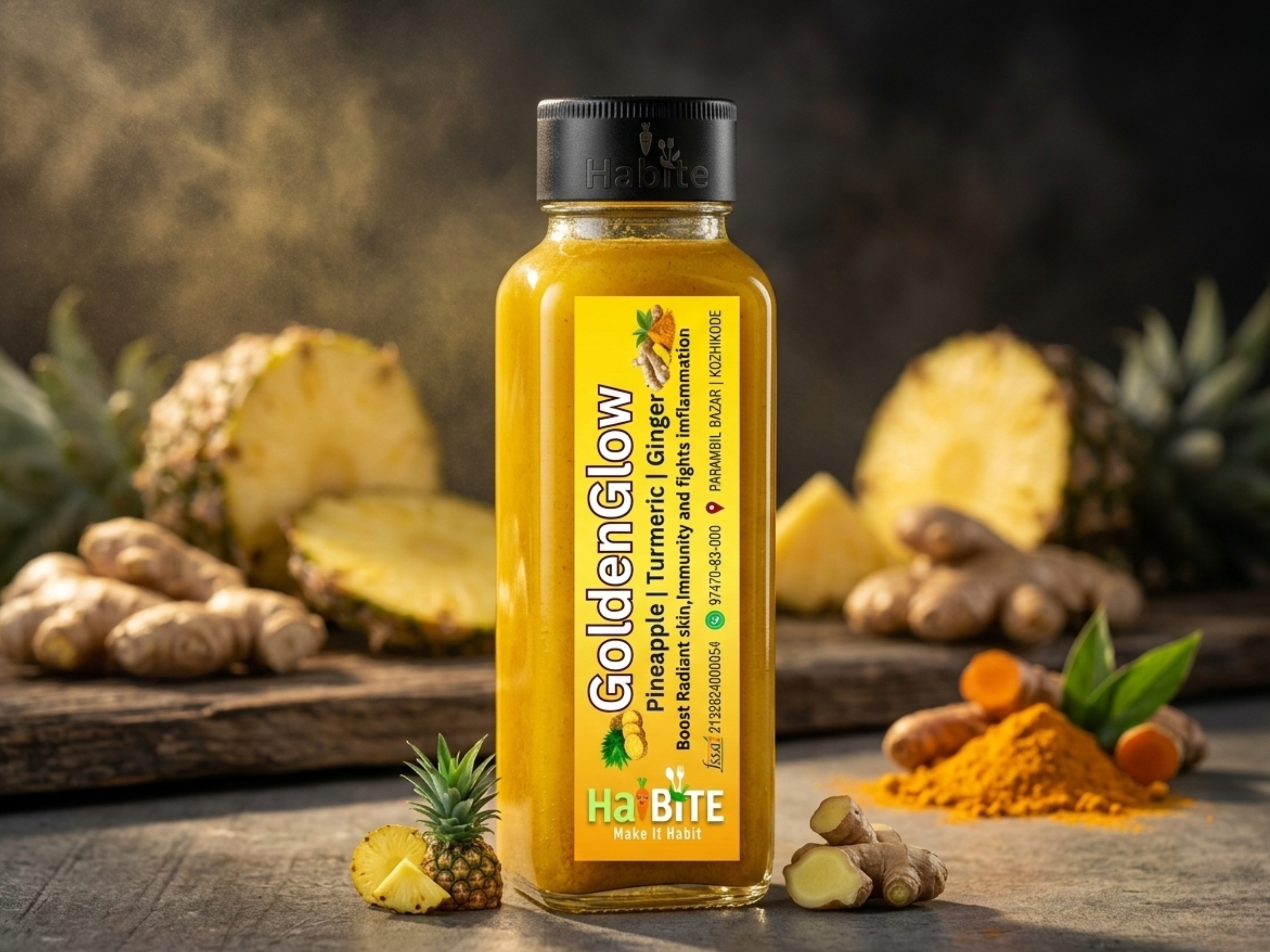Golden Glow – Pineapple, Turmeric & Ginger